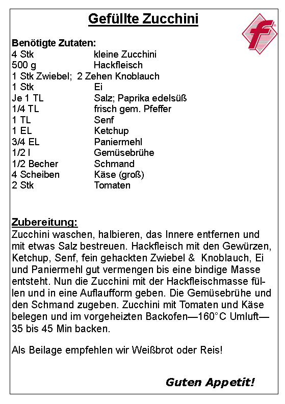 gefuellte Zucchini